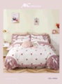 The Korean-style bow 4-piece set of bedding is the first new product for street stalls and foreign trade undefined