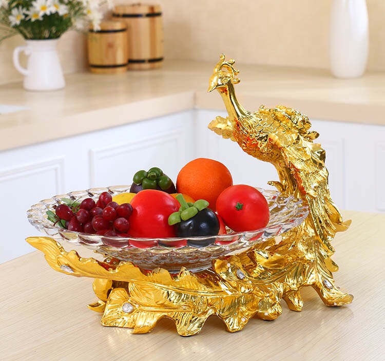 Dragon Phoenix Fruit Plate C