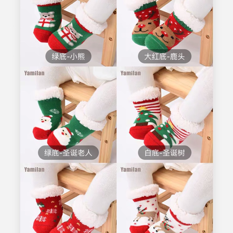 圣诞宝宝袜产品图