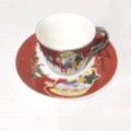 The reflection of the teacup shines brightly Item Picture