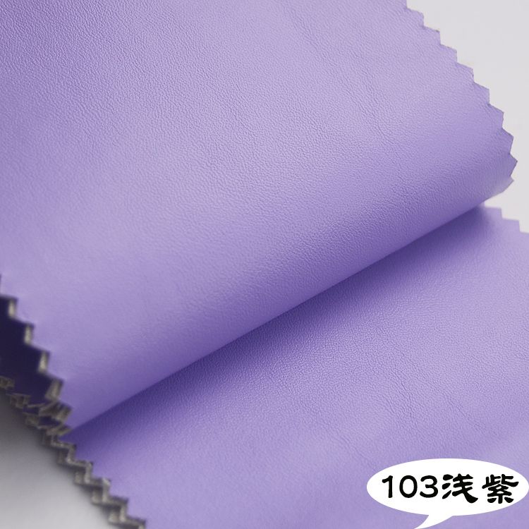 现货多色纳帕纹细纹人造革箱包皮具面料详情图19