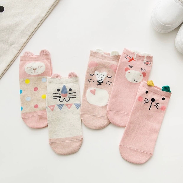 3703时尚韩版女船袜详情图7