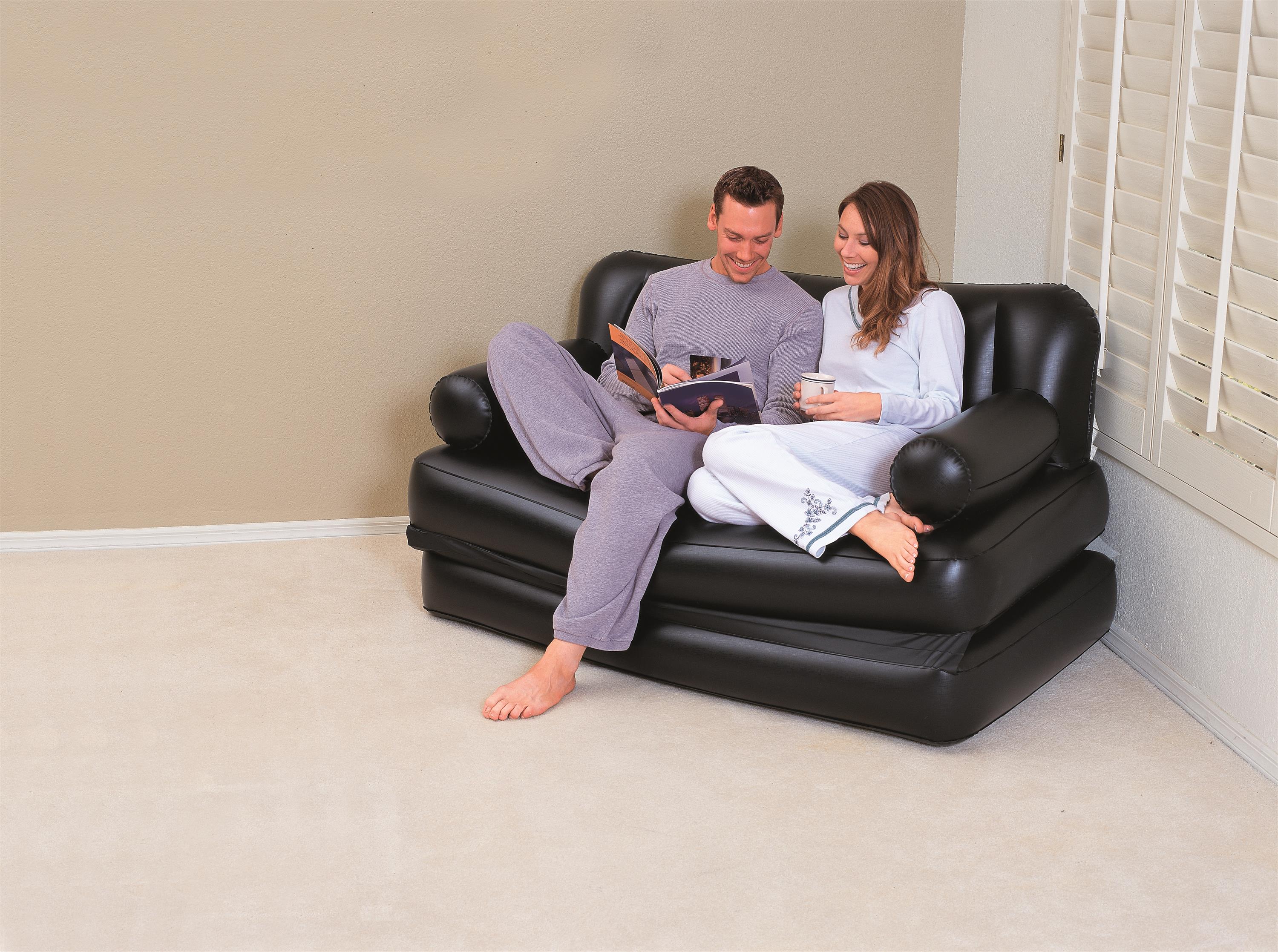 Bestway® 74" x 60" x 25"/1.88m x 1.52m x 64cm 五合一沙发床产品图