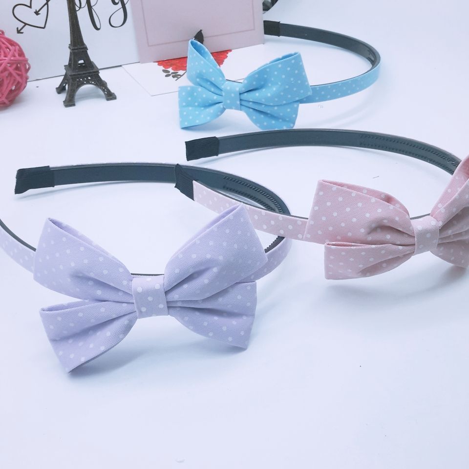 Korean Dongdaemun InS-style hair clips, Korean bow tie hair clips, and hair accessories for the back of the head Application Scenario