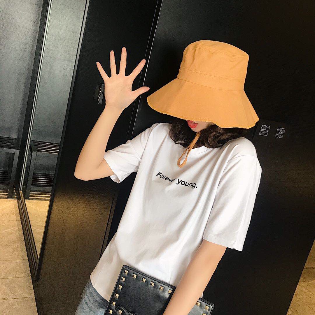 风渔夫帽女秋冬季潮牌显脸小冬天韩版盆帽时尚百搭帽子