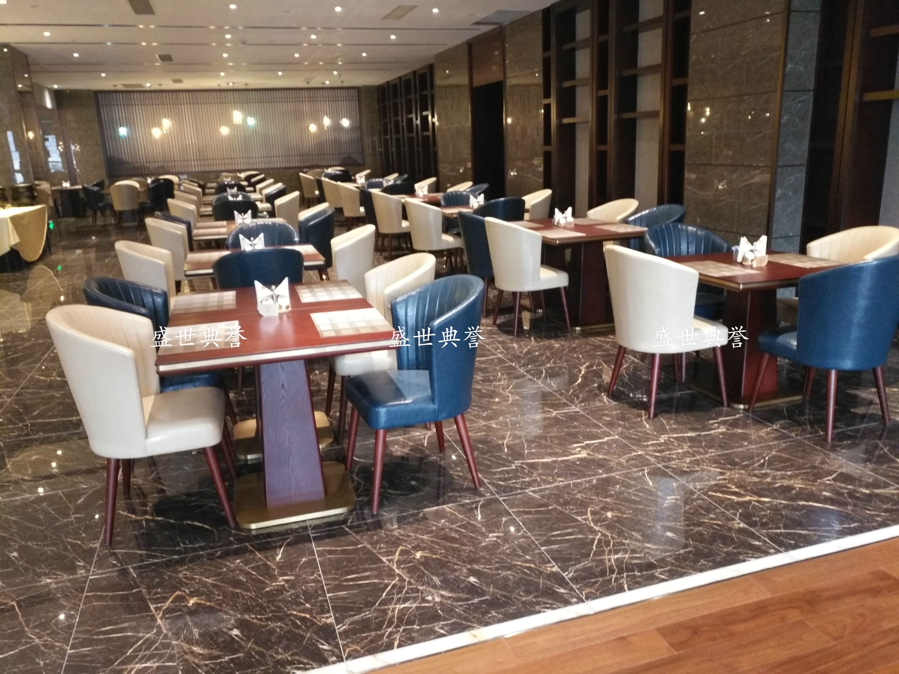 上海五星级宾馆西餐厅桌椅精品酒店度假酒店国际酒店早餐桌椅定做详情图11