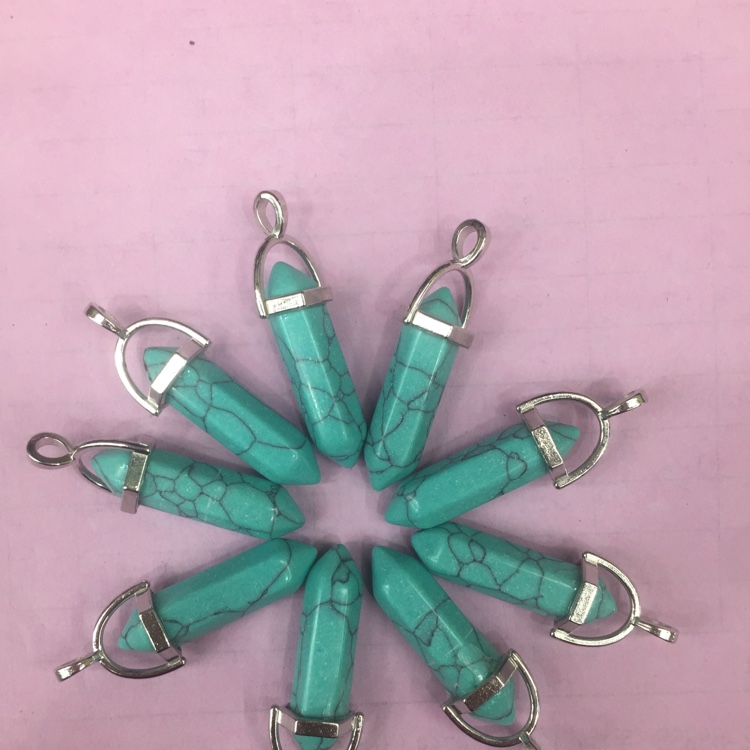 Pine stone opal pendant manufacturers direct DIY opal accessories thumbnail