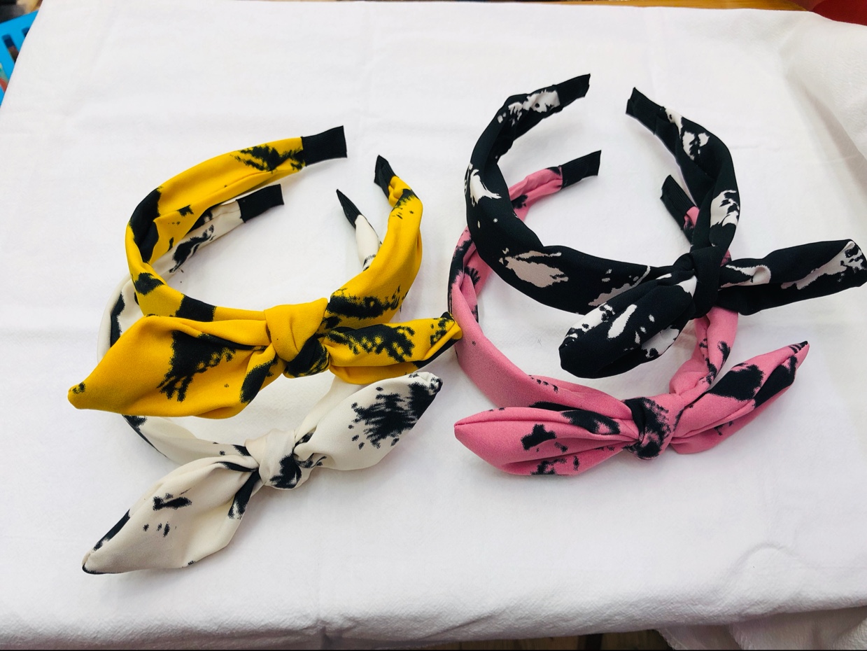 Manufacturers direct sales of new Korean version single-row ear headwear thumbnail