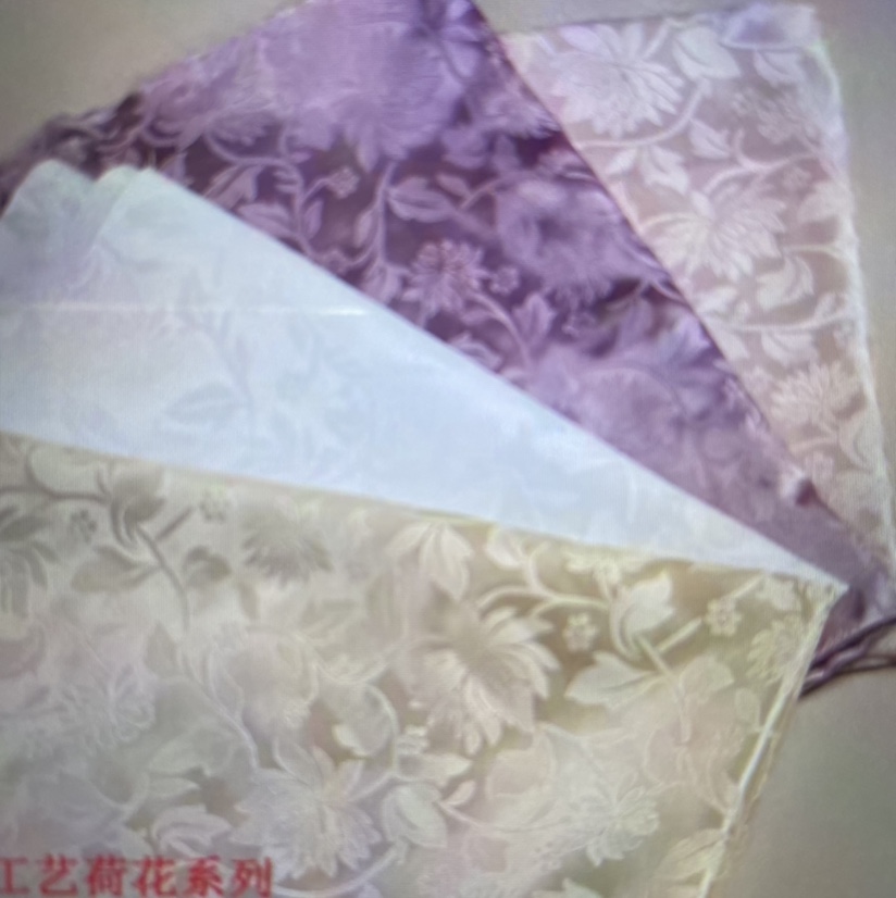 Técnica lotus jacquard