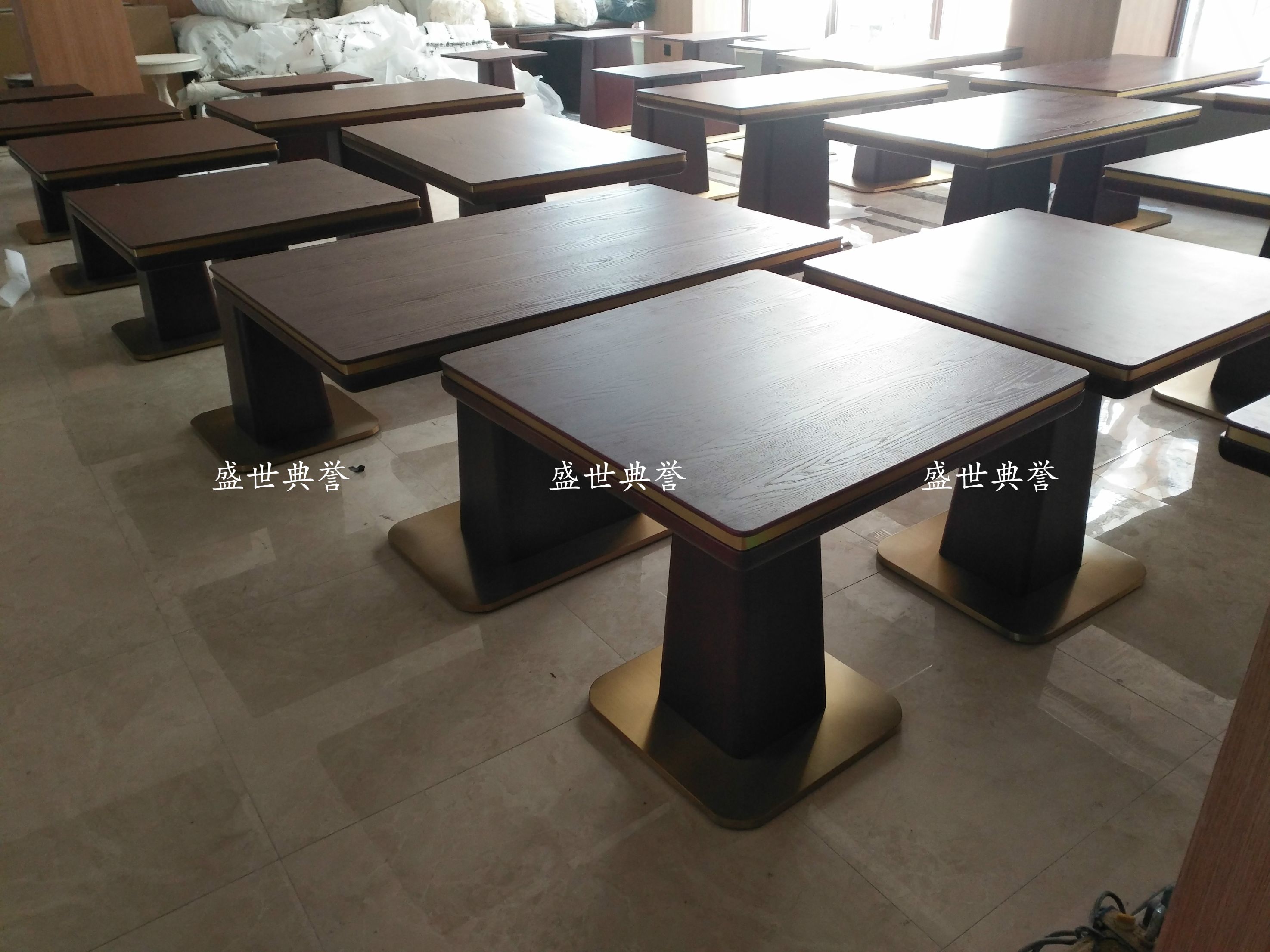 上海五星级宾馆西餐厅桌椅精品酒店度假酒店国际酒店早餐桌椅定做详情图17