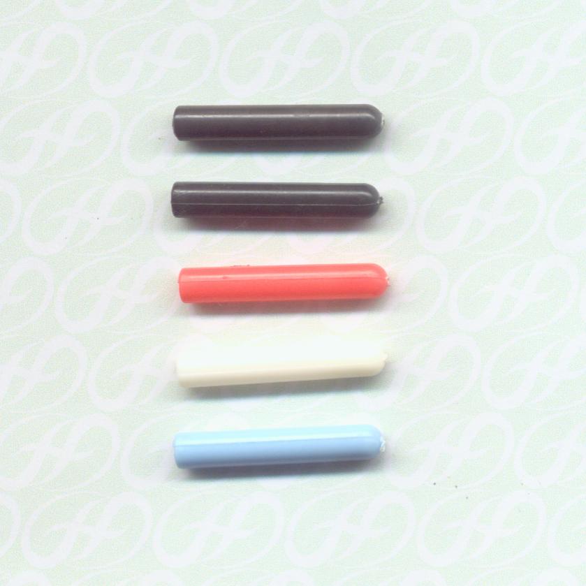 Manufacturers PVC soft adhesive zipper zipper zipper end of PP PE plastic garment bags pull card pull end