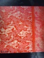 Chinese dragon gold red dragon pattern jacquard fabric details Picture
