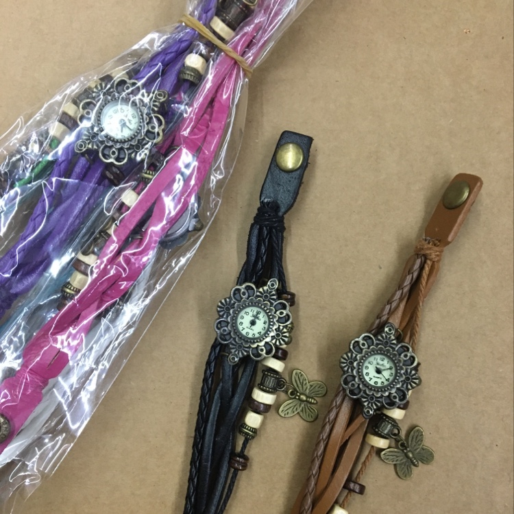 复古印花百搭手表