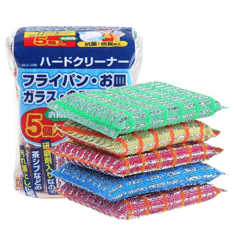 The factory direct kitchen steel sponge strong decontaminant kitchen sponge durable thumbnail