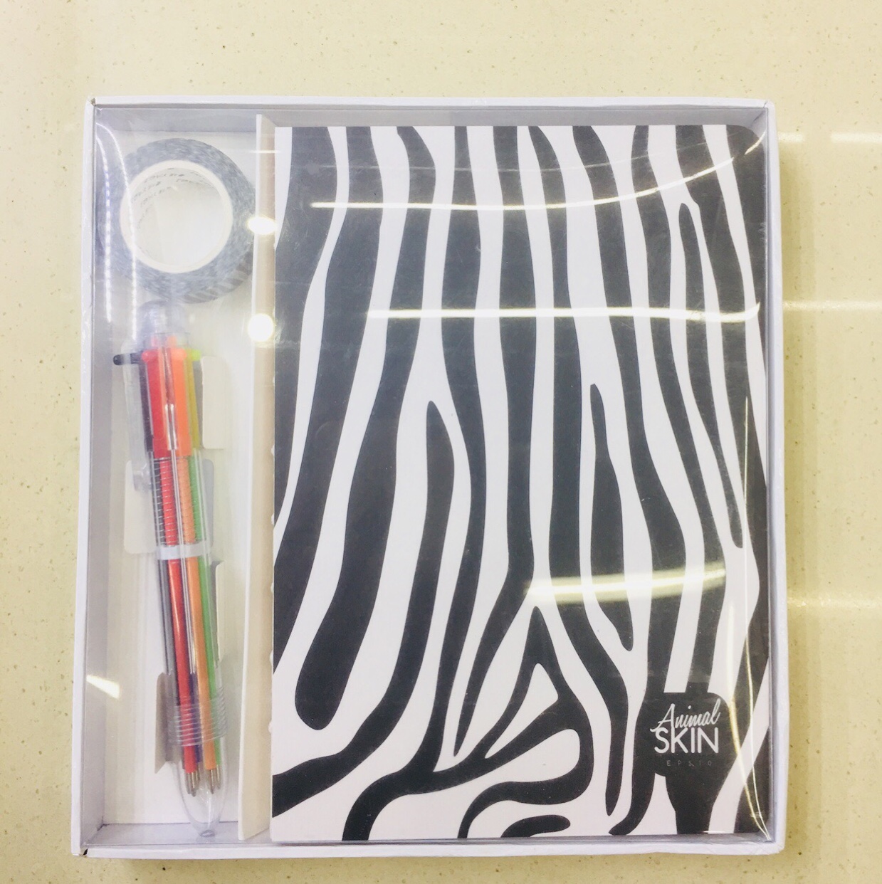 Girls heart hand book set web celebrity lovely hand book simple ins wind douyin 100 days plan this notebook zebra print thumbnail