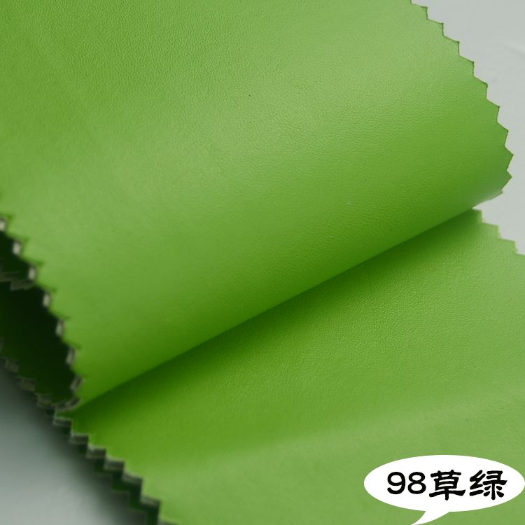 现货多色纳帕纹细纹人造革箱包皮具面料详情图18