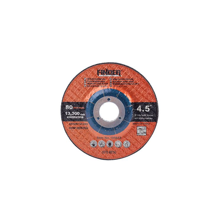 Discoverer 4.5" Metal Cutting piece T42 postcutting -Off Wheel full figure