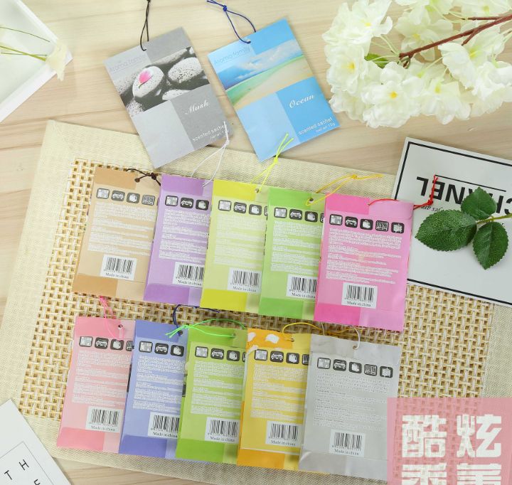 Factory direct sales of deodorizing sachets, scented and deodorizing sachets, paper bag sachets, export sachets details Picture