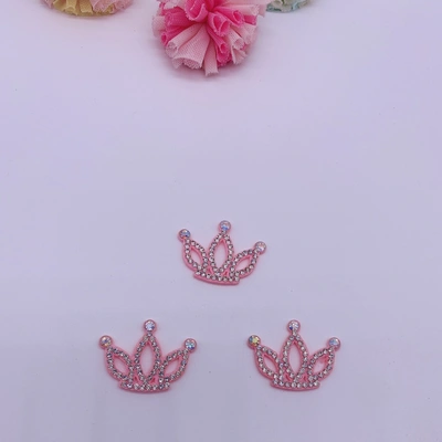 Plum Diamond New Creative Spray Paint Bear Diy Accessories Mobile Phone Shell Beauty Materials Alloy Bear Hair Accessories