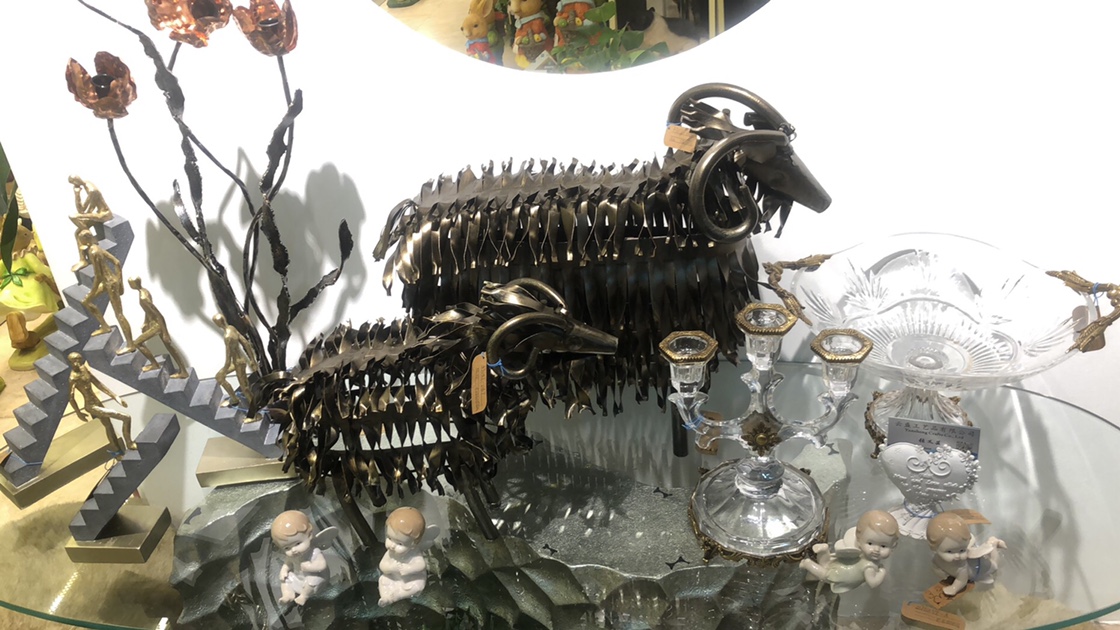 Wrought iron sheep thumbnail