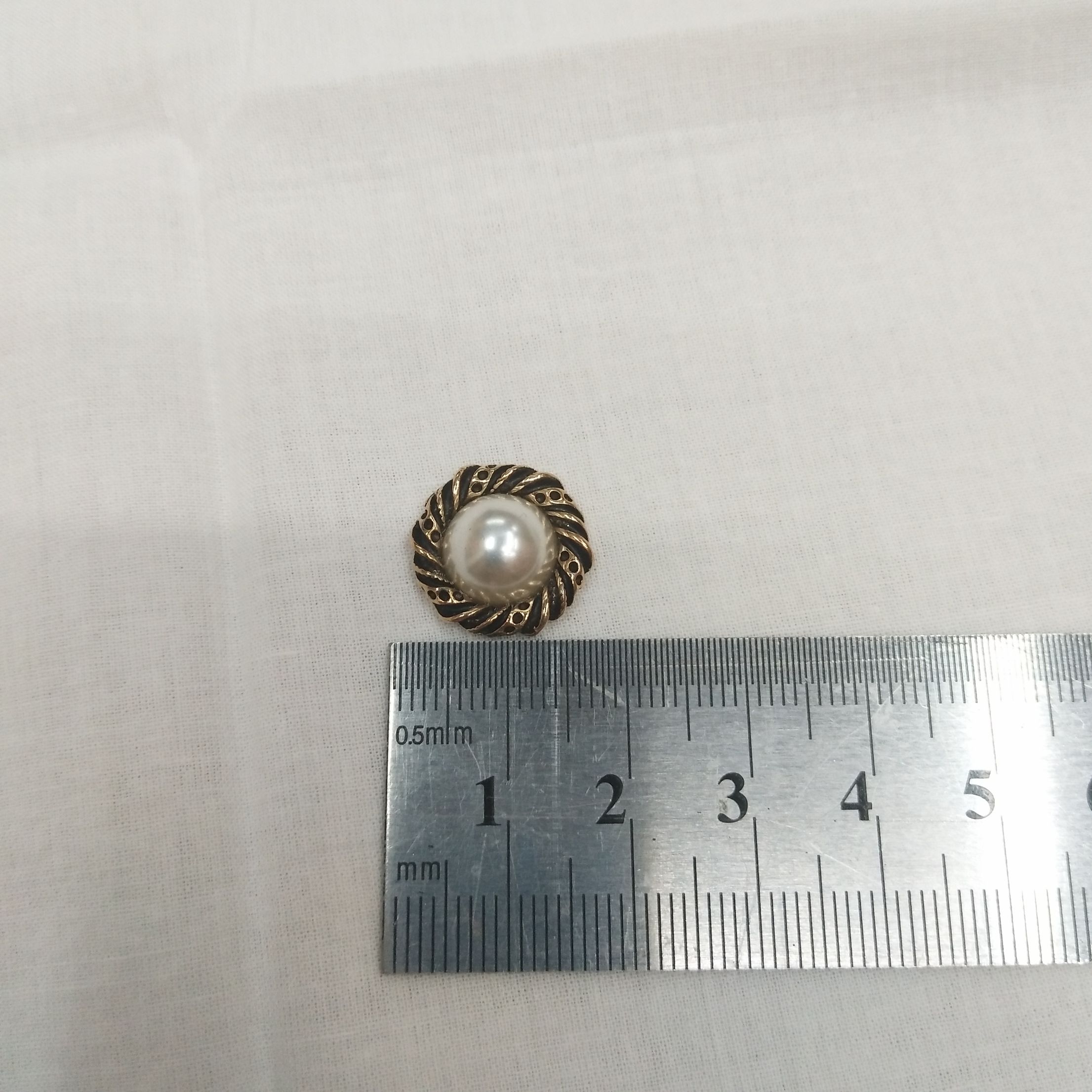 قطع غيار اللؤلؤ الرأس والأقراط بسبائك الزنك 100P/حزمة DY detail image 6