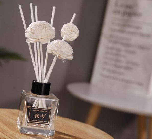 Flameless aromatherapy, home bedroom room perfume, air freshener, long-lasting fragrance, toilet deodorization details Picture
