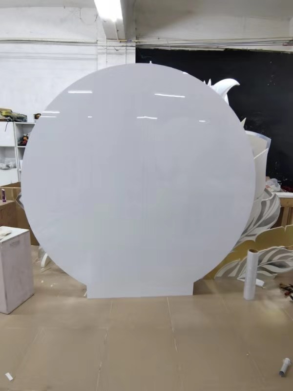 Acrylic Background Round Screen Wedding Props Selling Wedding Essential Auditorium Specification drawing