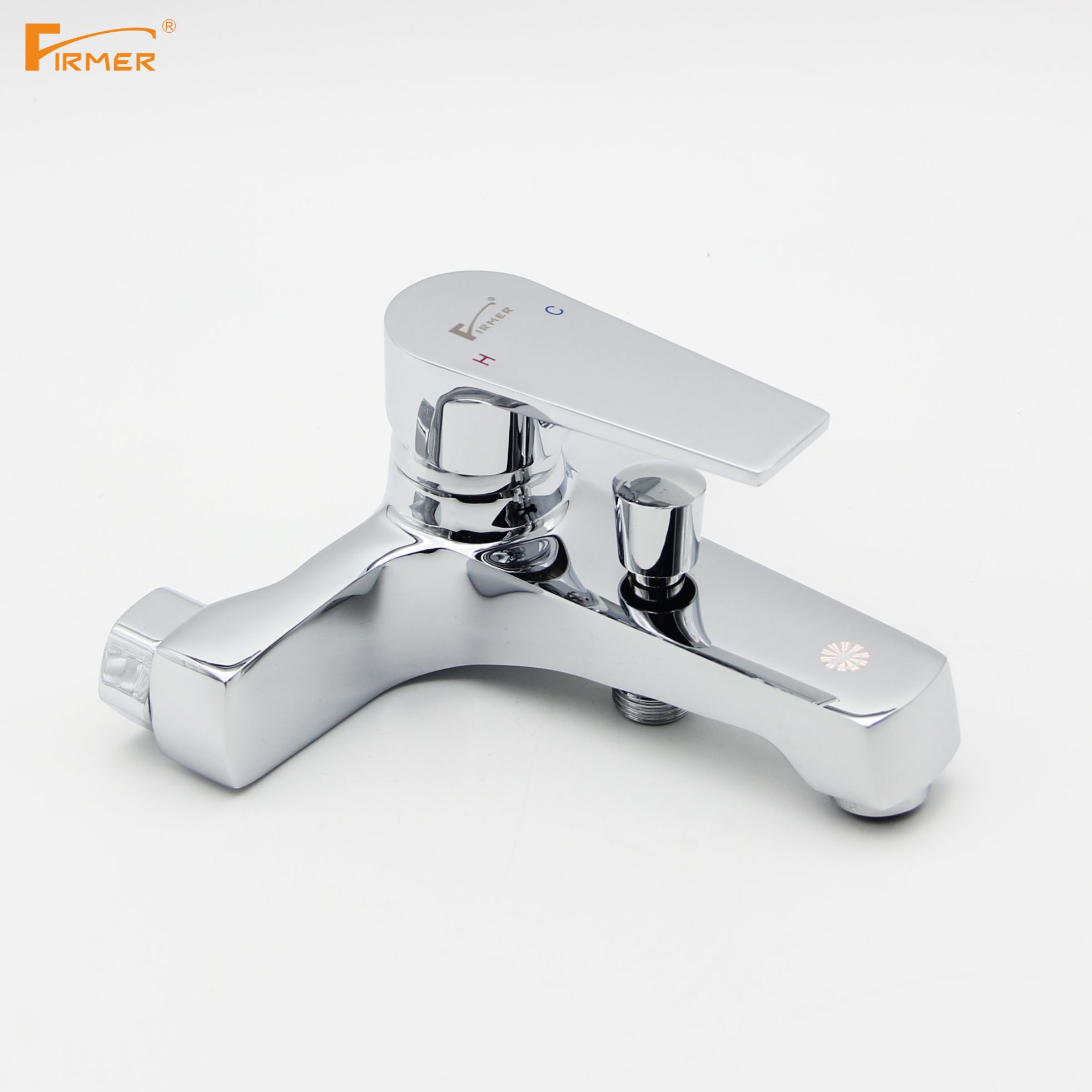 FIRMER mixer valve hot and cold water faucet bath tub shower switch triple water heater full figure