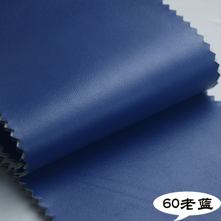 现货多色纳帕纹细纹人造革箱包皮具面料详情图17