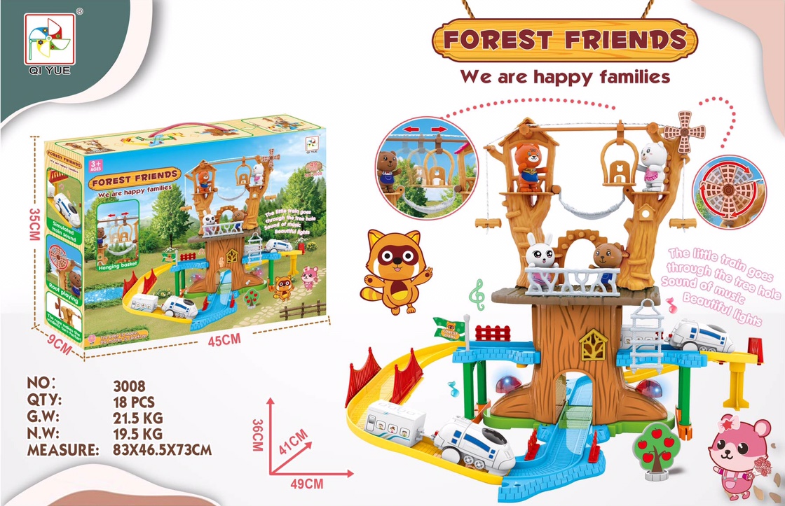 Electric track Forest House 3008