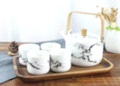 咖啡杯/水杯/时尚白底实物图