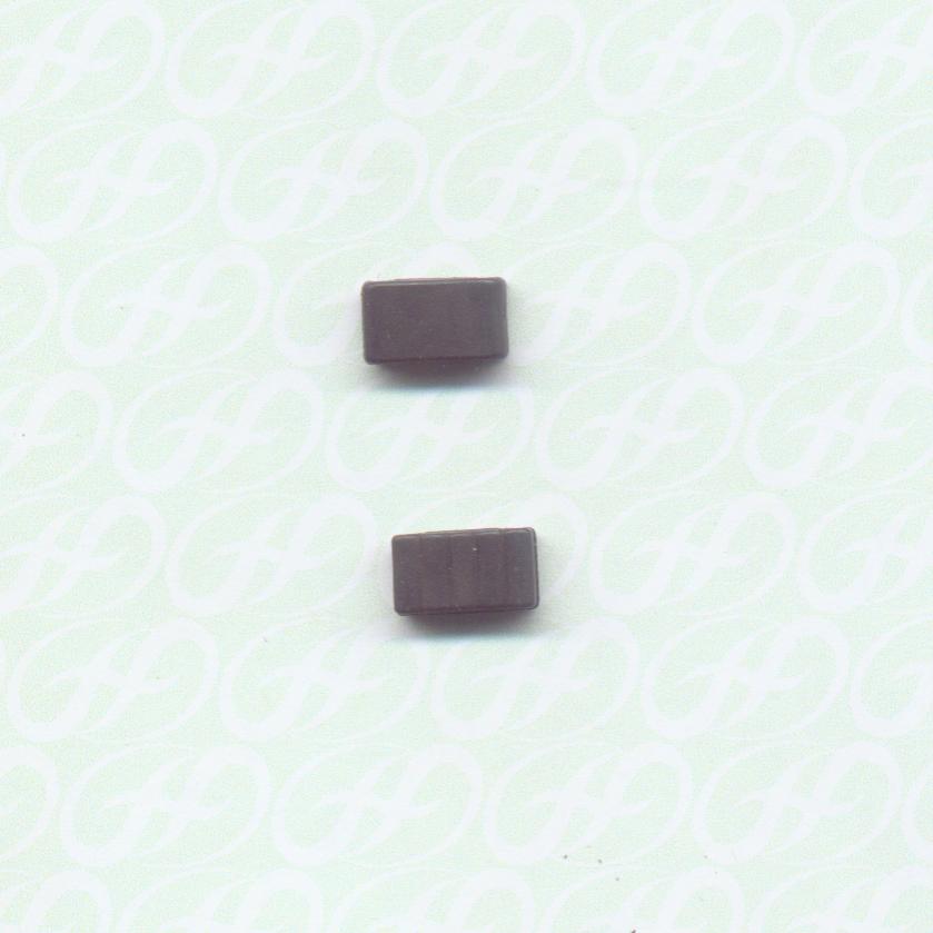 Manufacturers PVC soft adhesive zipper zipper zipper end, PP PE plastic garment bags pull brand pull end 7