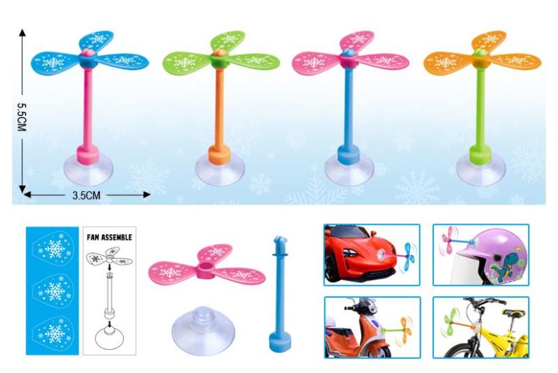 Assemble the fan