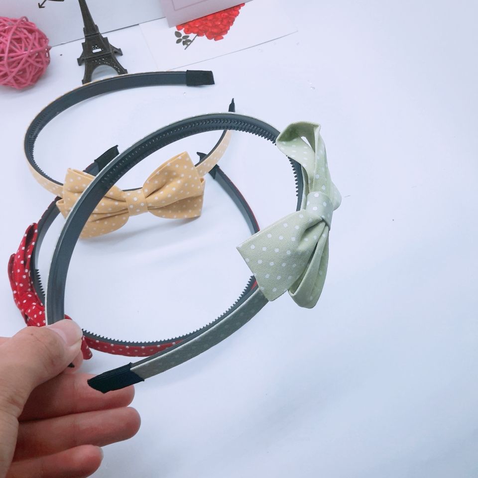 Korean Dongdaemun InS-style hair clips, Korean bow tie hair clips, and hair accessories for the back of the head details Picture