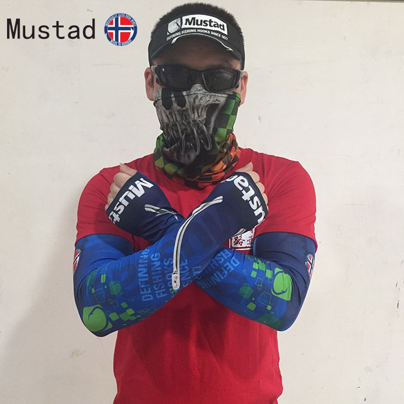 Musda MCAS01 arm sleeves for lure fishing, cool fishing, sun protection, summer arm sleeves, UV protection