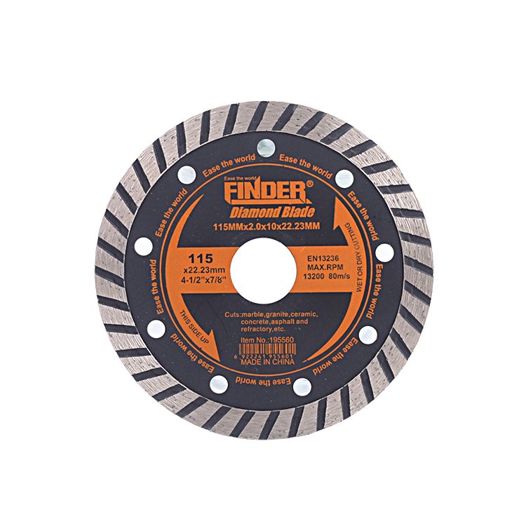 Discoverer 4.5" diamond saw Blade A ripple Blade Cutting Blade