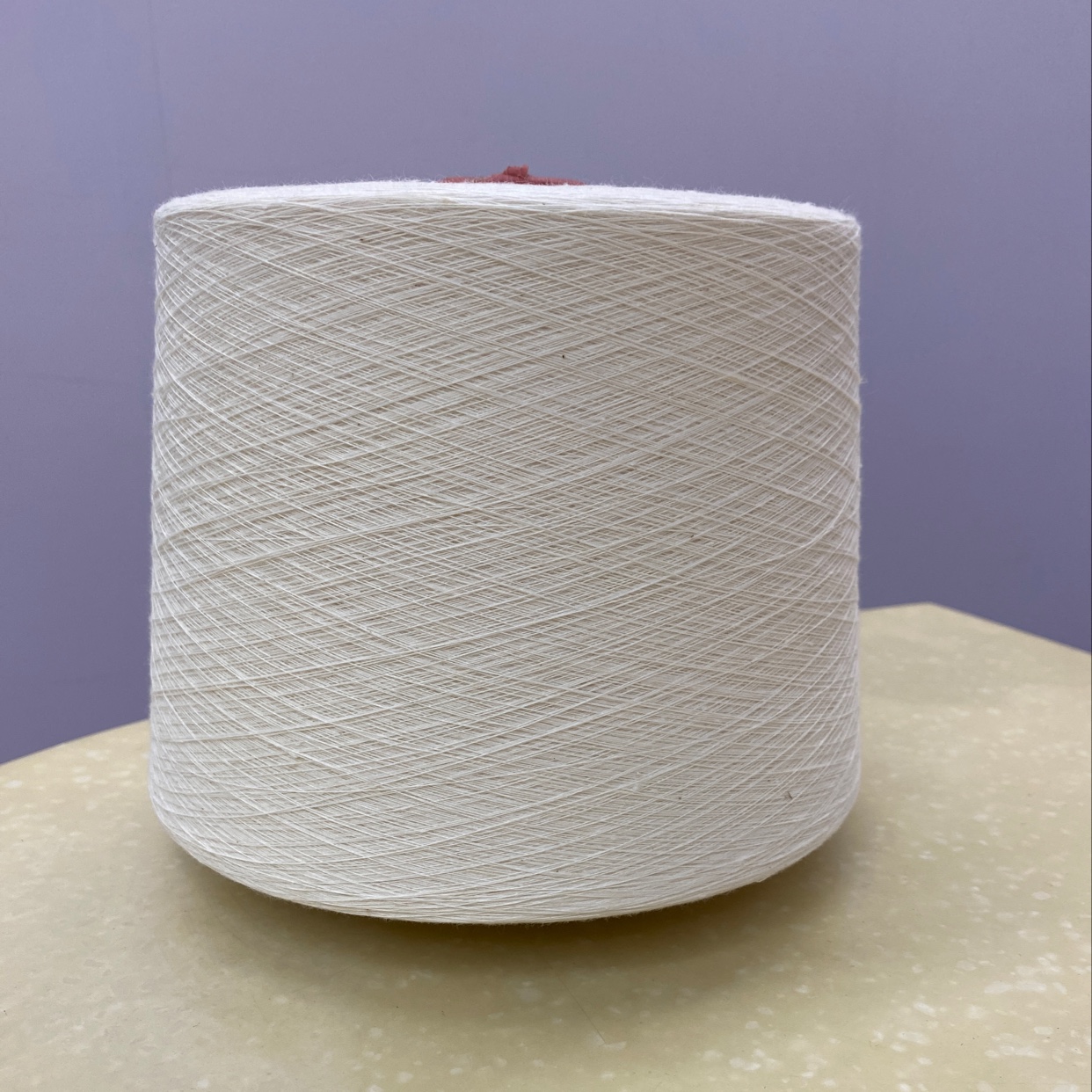21-count TC50/50 white cotton yarn