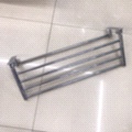 Bath towel rack, electroplated stainless steel bath towel rack, luxurious bath towel rack Item Picture