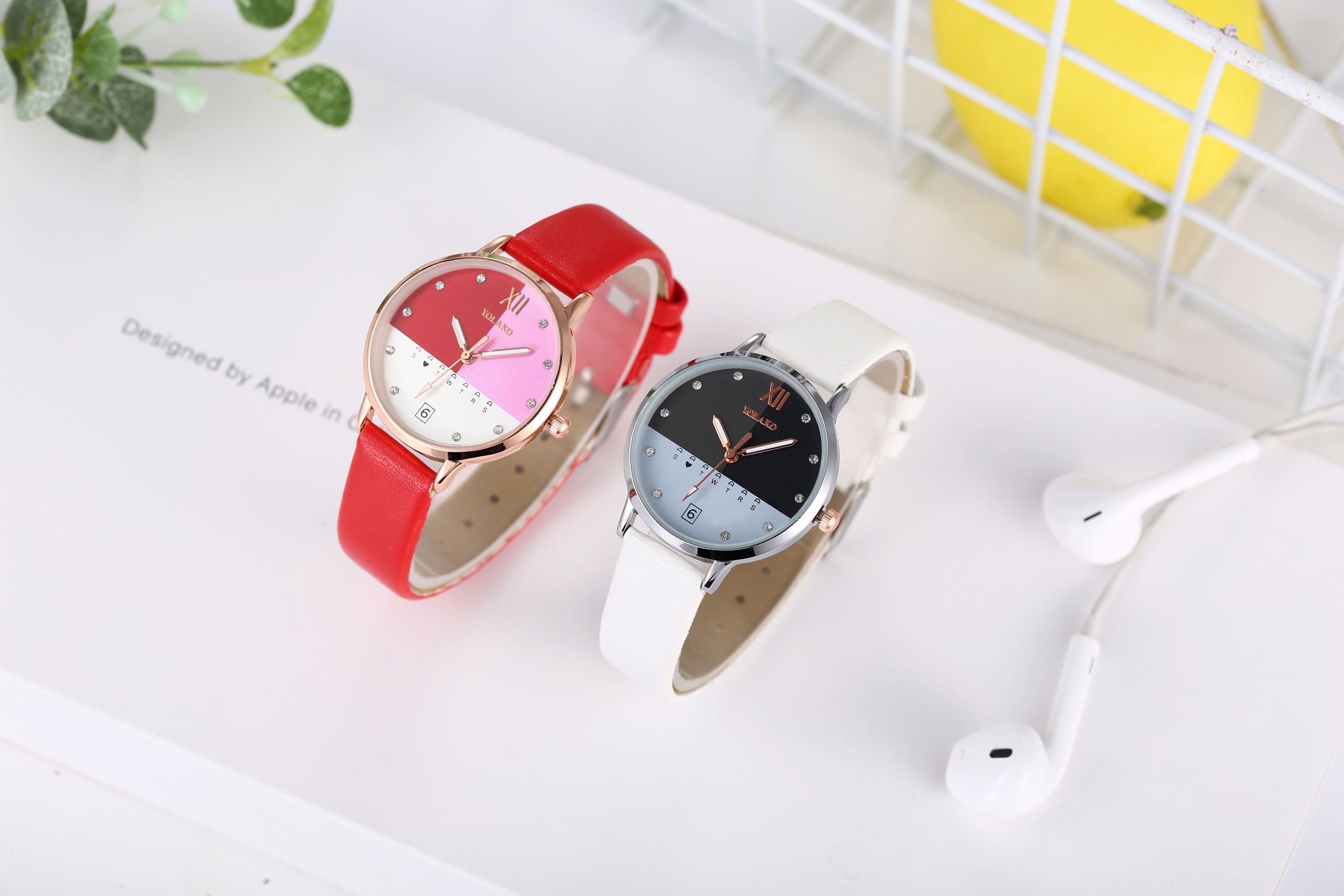 A variety of leather strap watches for ladies from Youleike detail image 2