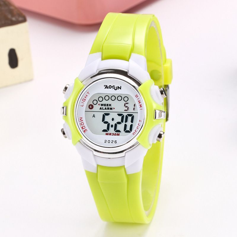 Luminous electronic watch detail image 7