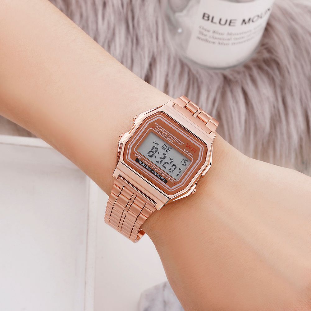 Square electronic watch detail image 9