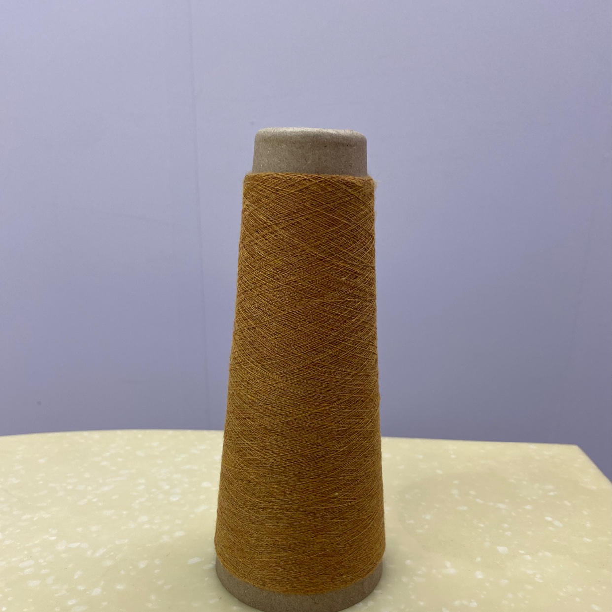 21-32 count flower yarn: Ginger yellow