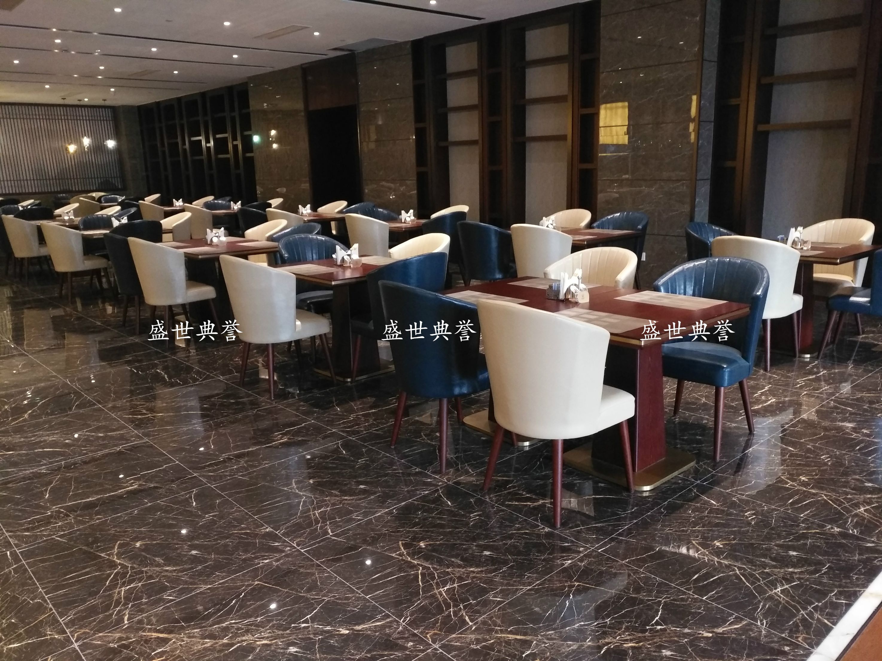 上海五星级宾馆西餐厅桌椅精品酒店度假酒店国际酒店早餐桌椅定做详情图10