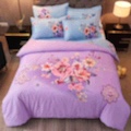 4-piece bedding set in large format, targeted pattern, Kuaishou, Douyin, street stall, the top choice for foreign trade, bestseller and sales king undefined