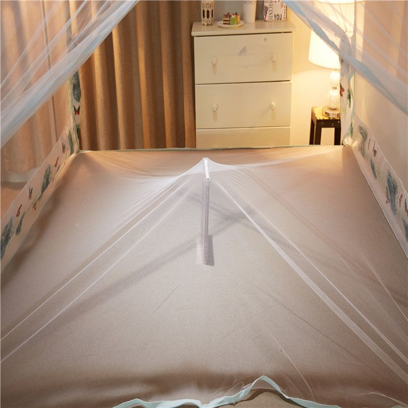 Mosquito Magic Free Installation Mosquito Net Bird Language Floral Mosquito Net Manufacturers Direct Sales Mosquito Net undefined