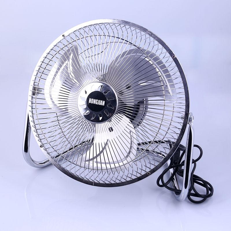 Manufacturers direct 9-inch silver iron fans