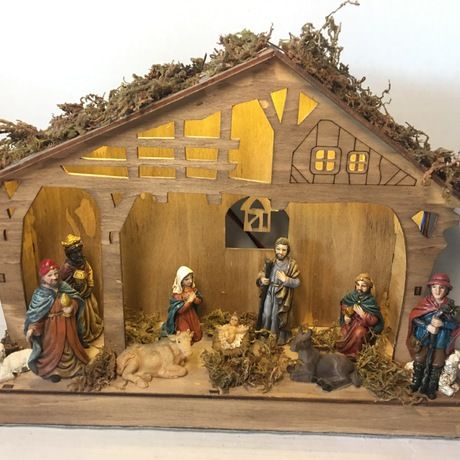 Resin handicrafts, Christmas LED lights, mini houses, micro-landscapes, home decorations, gifts and ornaments pic 4