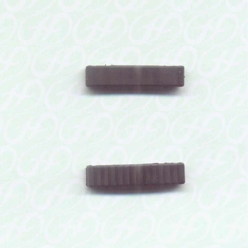 PVC soft adhesive made into pull-up zipper head PP PE plastic pull-up garment case and bag pull-up end pull-up rope 10