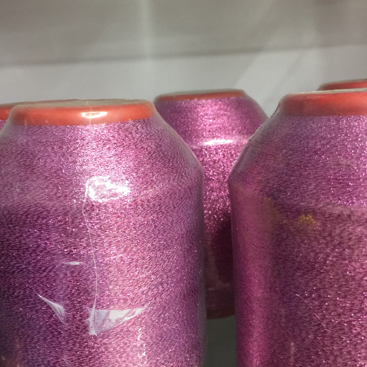 Extra Fine Gold And Silver Nylon And Nylon, Single, Double, Embroidery Thread, Use (Stockings, Underwear, Gloves, Scarves, Hats, Wool Yarn, Hair Loops, Etc.) 17 White Bag Plum Red