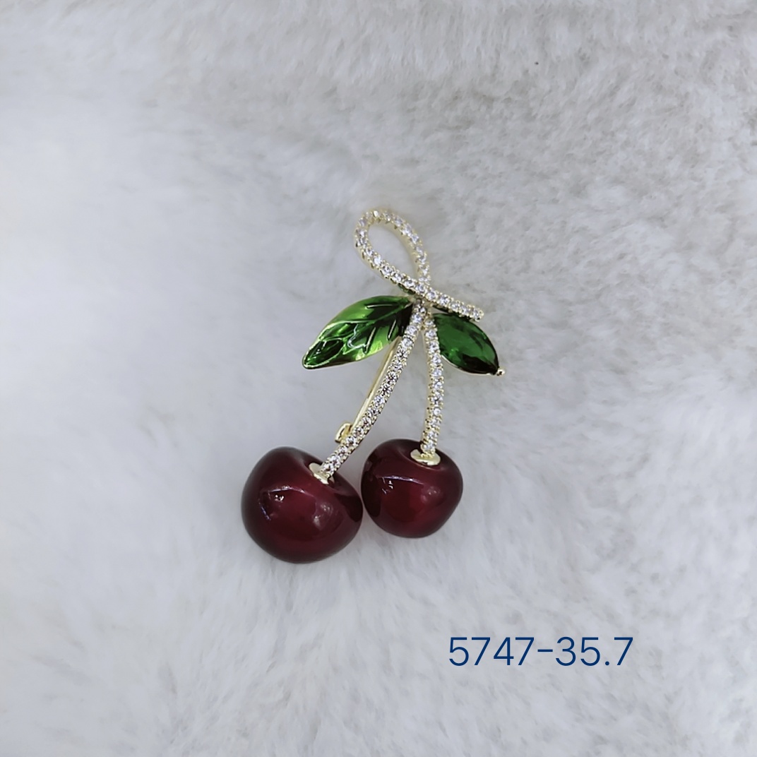 High transparent grade A red bead cherry thumbnail